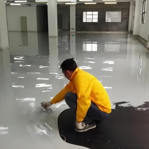 喀什防腐防静电地坪,防腐防静电自流平地坪